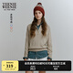 Teenie Weenie小熊女裝冬季彩色點(diǎn)子紗慵懶風(fēng)通勤休閑毛衣毛針織衫 卡其色 M 165