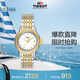 天梭（TISSOT）瑞士手表 卡森系列鋼帶石英情侶表女士腕表 T085.210.22.011.00