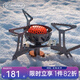 火楓（FIRE-MAPLE）光芒分體式防風(fēng)氣爐頭戶外燃?xì)獗銛y自駕游露營野餐猛火灶BC炊爐具 FMS-121 光芒分體防風(fēng)氣爐