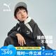 彪馬（PUMA）新款兒童男童春季梭織外套工裝風(fēng)抽繩設(shè)計(jì)酷炫連帽拉鏈防風(fēng)便服 黑色90001 170 cm