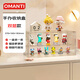 OMANTI盲盒收納盒展示盒分層透明樂高手辦收納盒泡泡瑪特玩具展示架