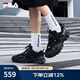 斐樂（FILA）貓爪5代官方女復(fù)古運(yùn)動鞋楊冪同款新款休閑鞋老爹鞋 黑-BK 37.5