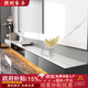朗剛懸空電視柜極簡(jiǎn)巖板電視柜茶幾組合現代簡(jiǎn)約小戶(hù)型儲物客廳地臺柜 多層實(shí)木板板芯（懸空款） 180長(cháng)30寬輕奢風(fēng)電視柜（包安裝