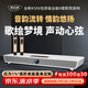麥樂迪K501家庭ktv音響套裝回音壁藍(lán)牙音箱家用客廳電視k歌音響卡拉ok一體機(jī)唱歌全套設(shè)備家庭影院 K506_氣壯山河Pro版+演出級話筒