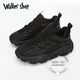 Walker Shop品牌運(yùn)動鞋男鞋2025新款網(wǎng)面透氣老爹鞋男士潮流百搭休閑鞋 黑色四季款 41