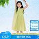 巴拉巴拉女童無(wú)袖連衣裙2024夏季網(wǎng)紗拼接甜美全棉蕾絲裙子潮208224111037