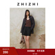 致知ZHIZHI 白苧 休閑短褲女2025新款寬松純色運(yùn)動風(fēng)日常松弛感 黛黑  M