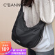 千百度 C°BANNER斜挎包女大容量休閑百搭挎包輕奢單肩布包通勤運(yùn)動(dòng)手機(jī)包高檔品牌