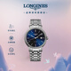 浪琴（LONGINES）瑞士手表 時(shí)尚系列 機(jī)械鋼帶男表七夕禮物 L49224926