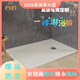 百石一體式淋浴房底座高端定制巖板淋浴板下沉式衛(wèi)生間干濕分離防滑石 一體式淋浴板(顏色咨詢備注) 面積0.8