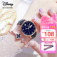 迪士尼（Disney）女士手表時(shí)尚潮流雙日歷少女腕表初中高中學(xué)生手表女MK-11319B