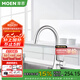 摩恩（MOEN）水龍頭精銅廚房龍頭高拋冷熱水單把旋轉(zhuǎn)水槽洗菜盆廚盆 GN60500A兩功能出水