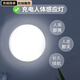 小米鍋巴感應(yīng)燈人體感應(yīng)過(guò)道樓道臥室家用夜間起夜走廊自動(dòng)智能聲控小夜燈 圓形感應(yīng)燈白光