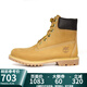 添柏嵐（Timberland）【保稅直發(fā)】女鞋大黃靴戶外防水潮流百搭 10361W寬版 小麥色 9