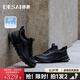 德賽（DESAI）【二代總裁健步系列】透氣戶外運(yùn)動(dòng)鞋潮流百搭時(shí)尚休閑板鞋小白鞋 黑色 41