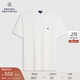布克兄弟（BrooksBrothers）[索羅娜]男士25春夏季新款彩羊短袖T恤 1001-白色 M