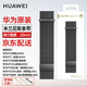 華為原裝手表表帶適用WATCH GT3 GT3Pro典藏版/WATCH FIT 2/WATCH FIT 3/WATCH GT2/FIT 4腕帶 雙磁吸米蘭尼斯表帶-不銹鋼-曜石黑20mm【盒裝】