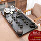 茗闐烏金石茶盤(pán)茶具套裝高檔家用全自動(dòng)底部玻璃辦公復古一體茶臺茶海 26 100烏金一馬平川+竹韻自動(dòng) 1個(gè)