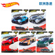 風(fēng)火輪（HOT WHEELS）汽車(chē)文化合金小車(chē)膠胎鐵底 歐洲極速 賽道傳奇 法拉利拉法 布加迪 FPY86歐洲極速