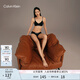 Calvin Klein內(nèi)衣【七夕禮物涼感風(fēng)暴引力帶】女輕薄防夾臀半包臀內(nèi)褲QF7793AD UB1-墨夜黑 1條 M