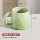 PAKCHOICE杯子馬克杯家用陶瓷茶杯泡茶高顏值創(chuàng)意手捏紋辦公室喝水杯咖啡杯