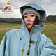 稻草人春秋新款硬殼沖鋒衣男女同款三合一戶外登山防風(fēng)防水運(yùn)動(dòng)休閑外套 25636男女同款-芥嵐灰【三合一】 XL （130-145斤）