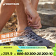 迪卡儂（DECATHLON）登山鞋男戶外防滑涼鞋夏季透氣耐磨輕便徒步鞋溯溪鞋洞洞鞋 鉛灰色-防撞款-NH500 42