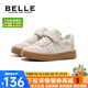 百麗（Belle）童鞋女童運(yùn)動(dòng)鞋2025春秋新款男童兒童鞋跑步學(xué)生暴走戶外低幫板鞋 BL4347粉色 34 適合腳長20.9cm