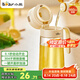 小熊（Bear）油壺 玻璃瓶調(diào)料瓶醬油瓶廚房油罐壺660ml自動(dòng)開(kāi)合不掛油CX-JW021