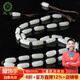 玉說和田玉項(xiàng)鏈玉石吊墜掛繩男女款玉佩玉墜原石玉器掛件掛鏈附證書 白玉款