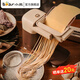 小熊（Bear） 面條機(jī)家用自動(dòng)壓面機(jī)電動(dòng)小型不銹鋼搟面絞面壓面皮機(jī)壓面條機(jī)YMJ-L01R1 【升級(jí)款 配保護(hù)蓋】YMJ-L01R1