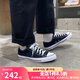 匡威（Converse）all star復(fù)古經(jīng)典帆布鞋情侶學(xué)生男女鞋休閑運(yùn)動(dòng)低幫休閑鞋101001 101001 經(jīng)典黑 40