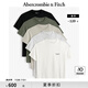 ABERCROMBIE & FITCH男裝24夏款5件組合裝寬松經(jīng)典LOGO圓領短袖T恤KI123-4242 多色 M (180/100A)