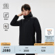 KOLON SPORT/可隆戈爾棉服夾克 男子戶外徒步防潑水防風P棉保暖外套- LHPJ4WN177-BK 黑色 L 175/96A