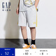 GAP【大小童同款】男幼大童夏季款撞色針織短褲466674