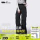 蕉下（beneunder）蕉下沖鋒褲女速干戶外防潑水防曬褲工裝軟殼褲傘兵徒步登山褲 【防風(fēng)】漫暮黑 L