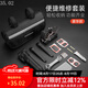 洛克兄弟（ROCKBROS） 自行車維修工具套裝補胎工具氣筒多功能便攜組合套裝修理工具 豪華款維修工具包
