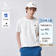 哈吉斯（HAZZYS）男裝 夏男上衣基礎(chǔ)款休閑圓領(lǐng)短袖T恤ASTZE0BBX53