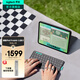 羅技（Logitech）Flip Folio ipad鍵盤保護(hù)套 翻折平板鍵盤套磁吸鍵盤保護(hù)套 藍(lán)牙鍵盤 手機(jī)筆記本平板蘋果妙控鍵盤 適配iPad Pro&Air 11英寸