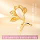 本宮好物故宮玉蘭胸針小眾設(shè)計(jì)感古風(fēng)別針胸花女生日禮物七夕 禮盒+禮袋