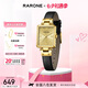 雷諾（RARONE）新款復(fù)古小金玉手表女表輕奢高級(jí)百搭腕表七夕情人節(jié)送女友禮物