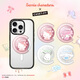CASETIFY 三麗鷗家族 x CASETiFY 聯(lián)名 磁吸氣囊手機(jī)支架  適用Magsafe粉色/透明色 手機(jī)支架 凱蒂貓 氣囊磁吸支架