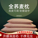 原野春蕎蕎麥枕頭成人學(xué)生枕芯頸椎枕純蕎麥皮殼單人花草枕睡眠枕家用 珊瑚 單只 40cm*70cm 大號（升級雙層芯)