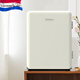 HOMESUN【新品】法國HOMESUN美妝冰箱復古小冰箱護冷藏靜音客廳桌面電冰箱美妝冰箱冰箱冰吧家用床頭冰箱 BCH41E-奶油白（靜音款）