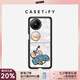 CASETIFY 睡覺小鴨 適用于HUAWEI華為 Pocket 2 手機保護殼 Pocket2手機殼 華為折疊屏 透明黑框 Pocket 2