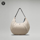 lululemon丨Pleated 女士單肩包 拒水 LW9EJRS 莫哈韋棕褐色/黑色 O/S