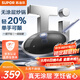 蘇泊爾（SUPOR）炒鍋30cm有鈦無(wú)涂層不粘炒菜鍋2代輕量少油煙炒鍋磁爐通用