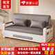 單人沙發(fā)床折疊兩用2025年新款客廳折疊床小戶(hù)型陽(yáng)臺多功能伸縮床 灰色軟包丨[可儲物款]免洗貓抓皮 [1.58米]乳膠+海綿款（現貨速發(fā)