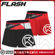 BIGK 大K FLASH 自帶內(nèi)襯可分叉運動三分褲 馬拉松 路跑訓(xùn)練 黑色 M