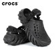 卡駱馳（crocs）波波Clog男女一腳蹬沙灘鞋CR207937-001 黑色 41（41-42）